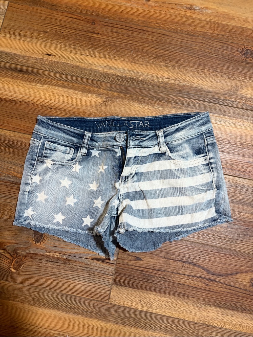 Vanilla Star Shorts - Stars and Stripes / Flag
